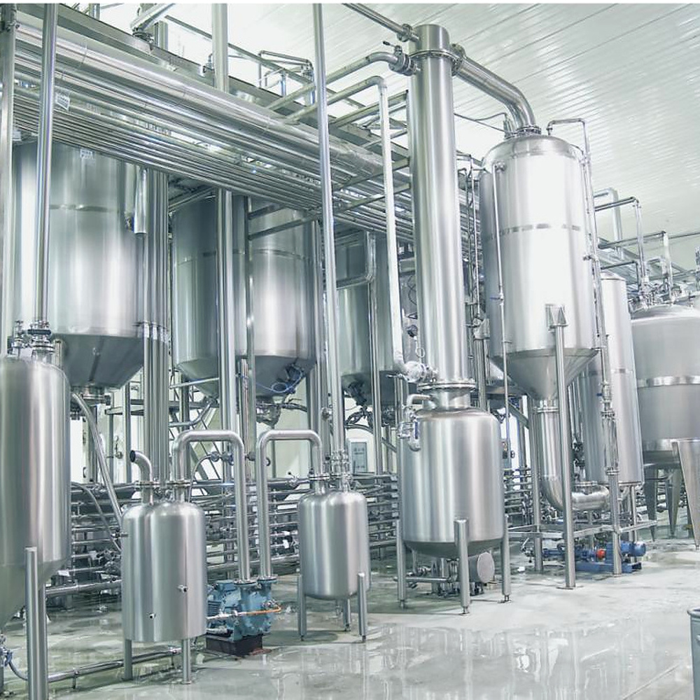 Stainless steel extraction and concentration processing system